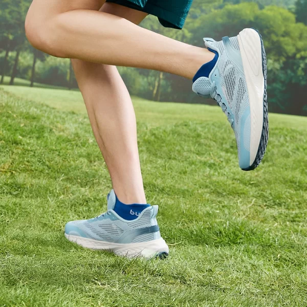 Men's Breathable Running Shoes – Mesh Upper with Rubber Sole for Shock Absorption - Image 4