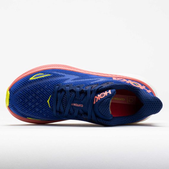 HOKA Clifton 9 Women’s Evening Sky/Coral - Image 3