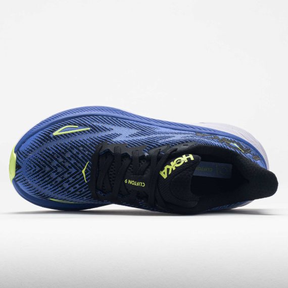 HOKA Clifton 9 Women’s Black/Stellar Blue - Image 3
