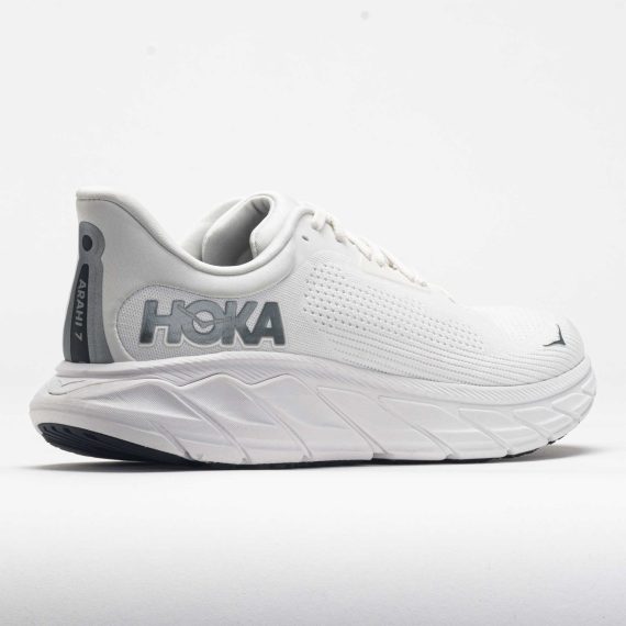 HOKA Arahi 7 Men’s Blanc de Blanc/Steel Wool - Image 6