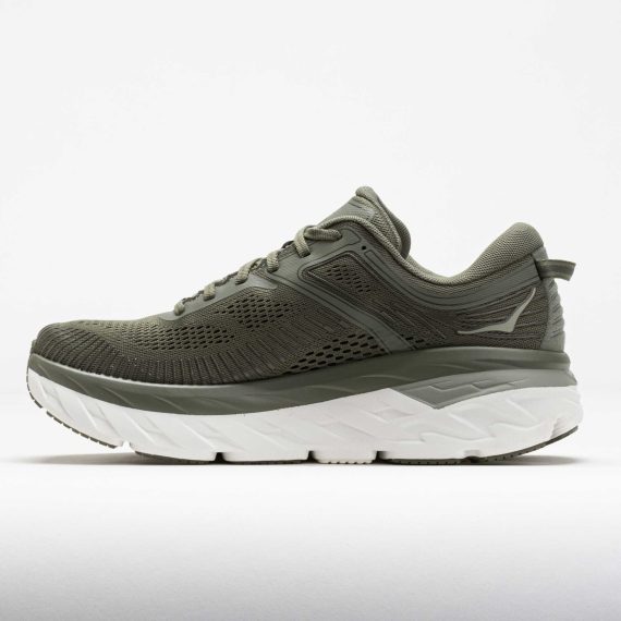 HOKA Bondi 7 Men’s Olive Haze/White - Image 2