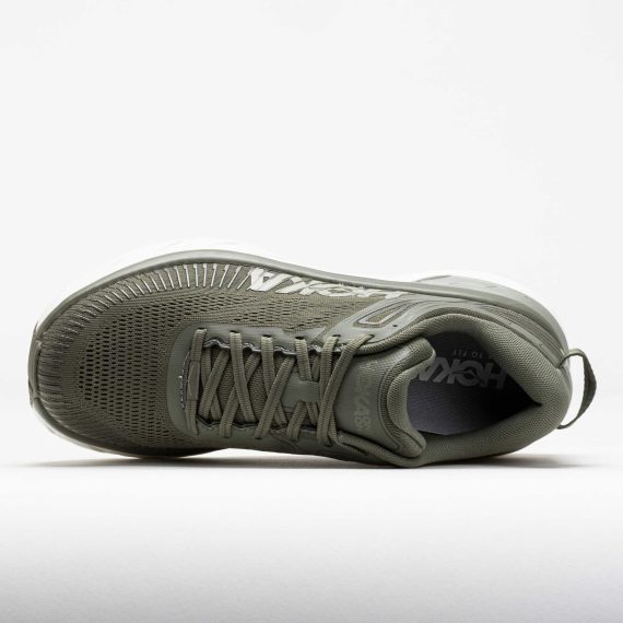 HOKA Bondi 7 Men’s Olive Haze/White - Image 3