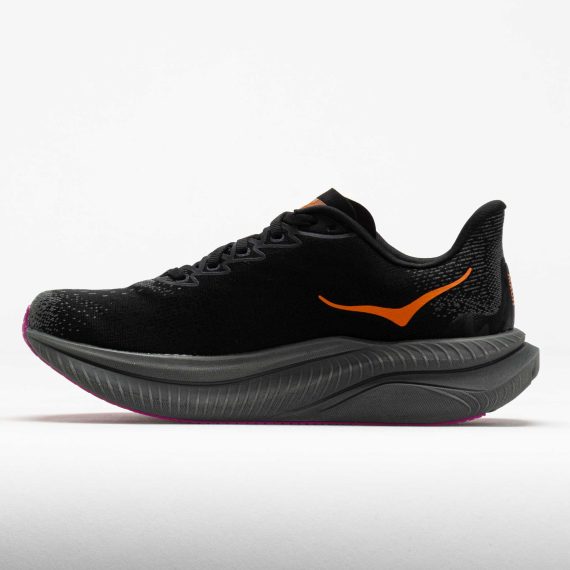 HOKA Mach 6 Women’s Black/Fuchsia - Image 2