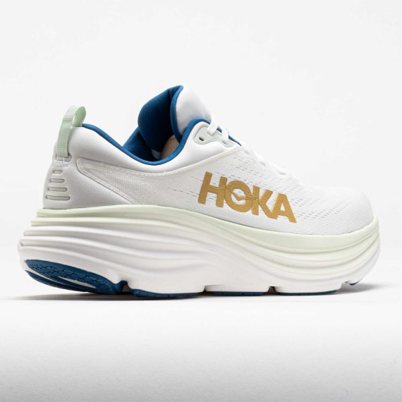 HOKA Bondi 8 Men’s Frost/Gold - Image 6