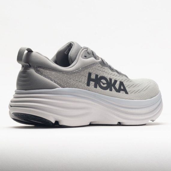HOKA Bondi 8 Men’s Sharkskin/Harbor Mist - Image 6