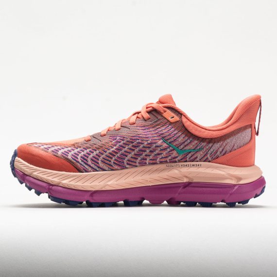 HOKA Mafate Speed 4 Women’s Camellia/Peach Parfait - Image 2