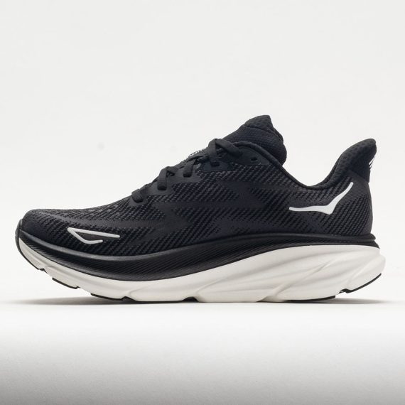 HOKA Clifton 9 Women’s Black/White - Image 2