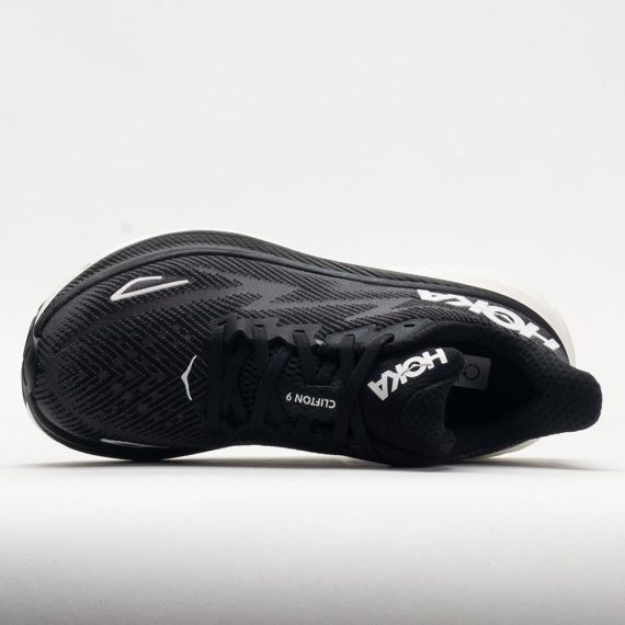 HOKA Clifton 9 Women’s Black/White - Image 3