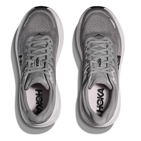 Hoka Men's Bondi 9 Galactic Grey - Stellar Grey - Image 3