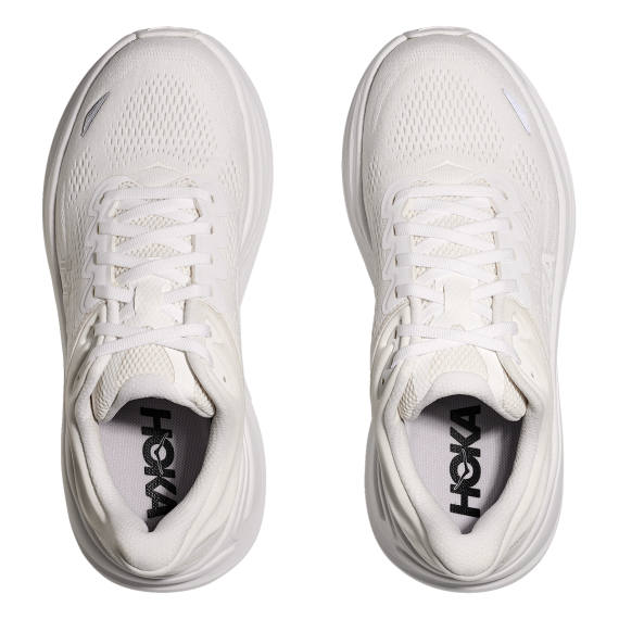 Hoka Men's Bondi 9 White - White - Image 3