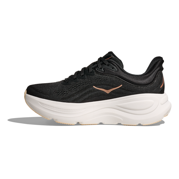 Hoka Women's Bondi 9 Black - Rose Gold - Image 2