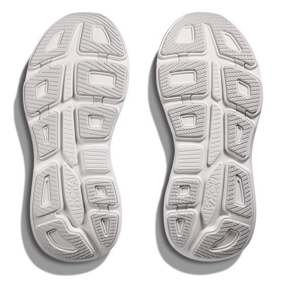 Hoka Women's Bondi 9 Cosmic Grey - White - Image 4